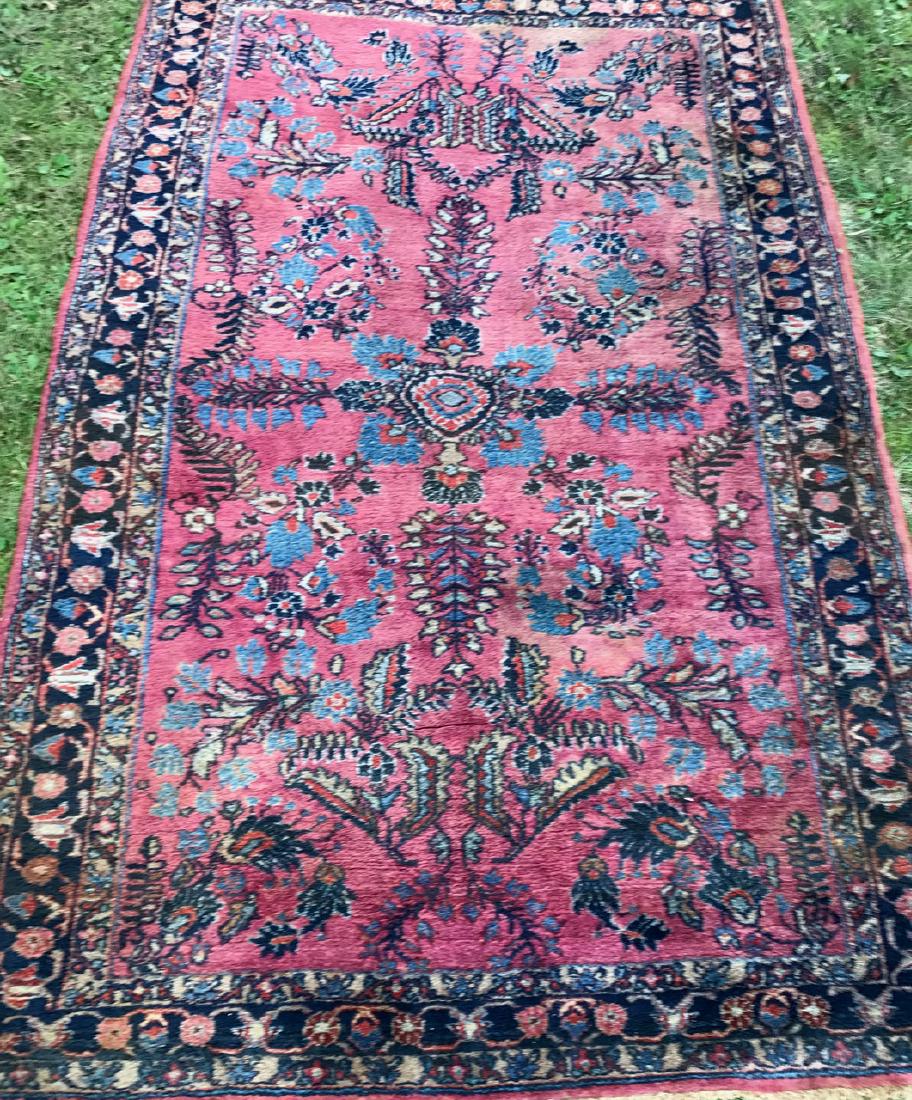 Semi-Antique Hand Woven Persian Rug, 7'4" x 4'7" (1 of 5)