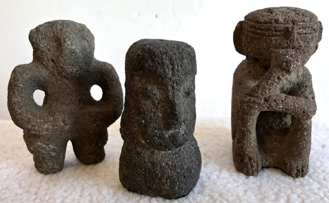 (3) Early Carved Stone Ancestral Fetishes (1 of 5)