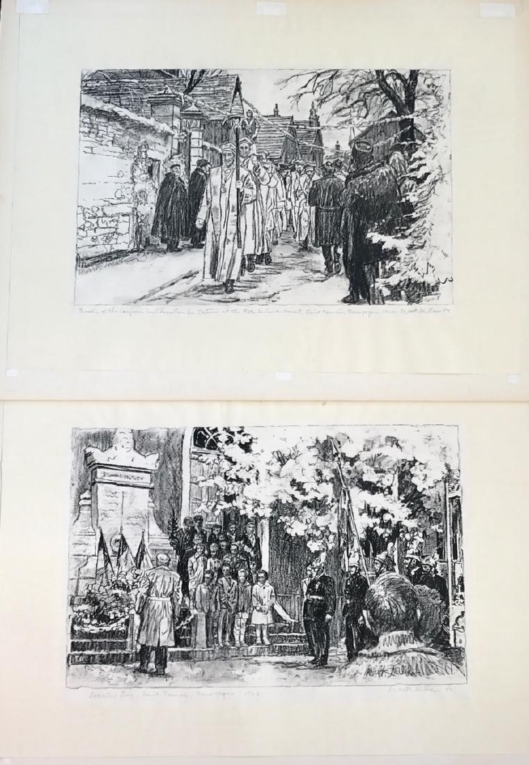 Mark Dawson Miller (American, 1919-2008) Illustrations (1 of 4)