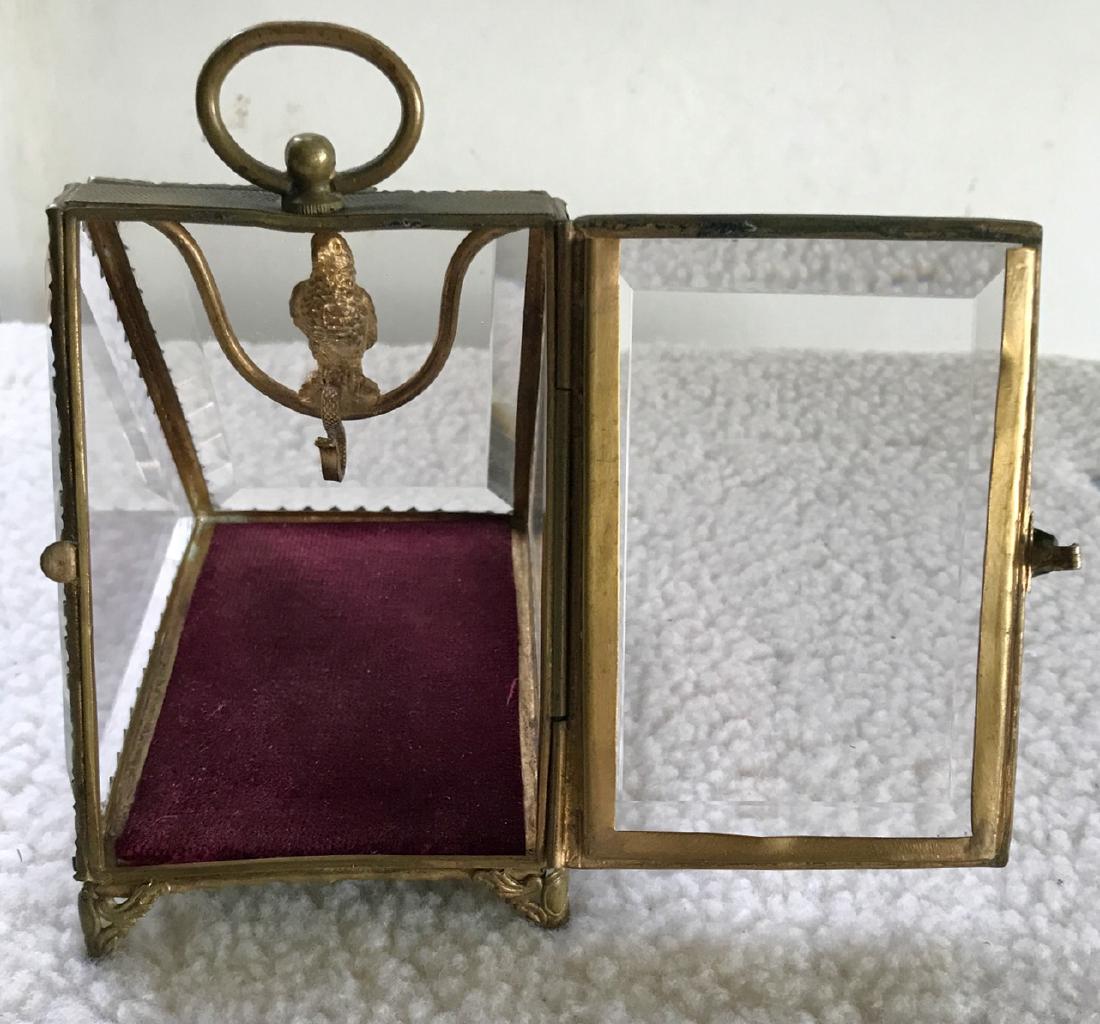 19th C. French Bronze Pocket Watch Display W/ Parrot (1 of 6)