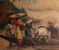 J.C.Acosta Oil Painting, Philippine Islands, 1945 - 3