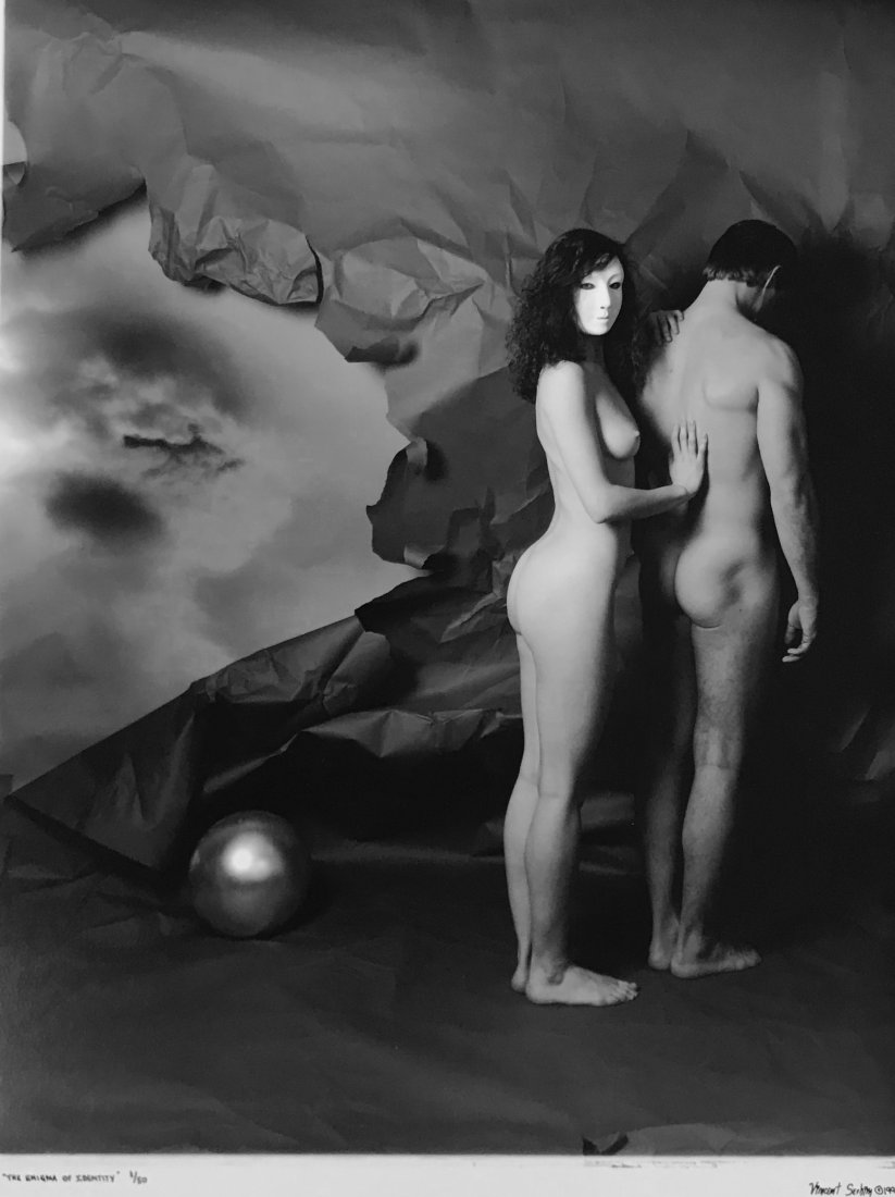 Vincent Serbin Silver Gelatin Metaphysical Photograph (1 of 3)