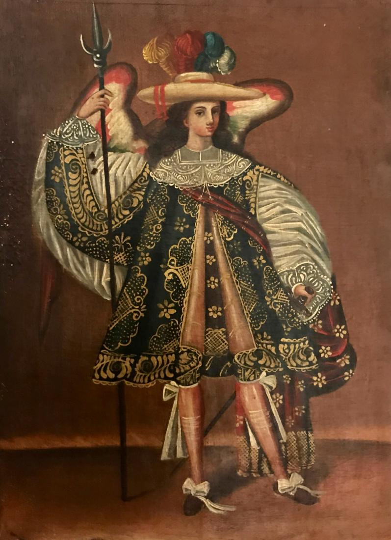 Cuzco School Spanish Colonial Painting (1 of 3)