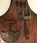 Antique Eskimo Inuit Tools w/ Primitive Cutting Board - 2
