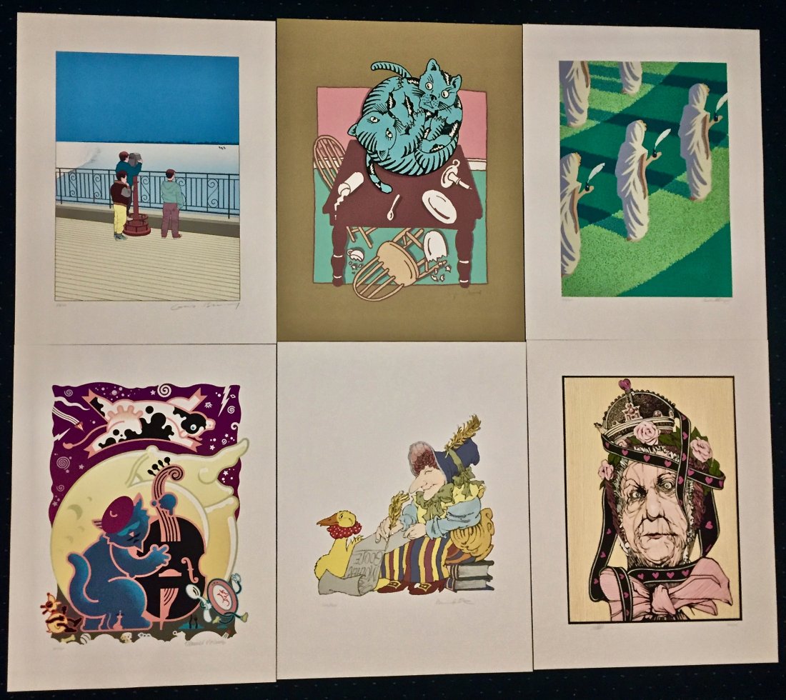 The Mother Goose Nursery Rhymes Art Portfolio, Signed (1 of 9)