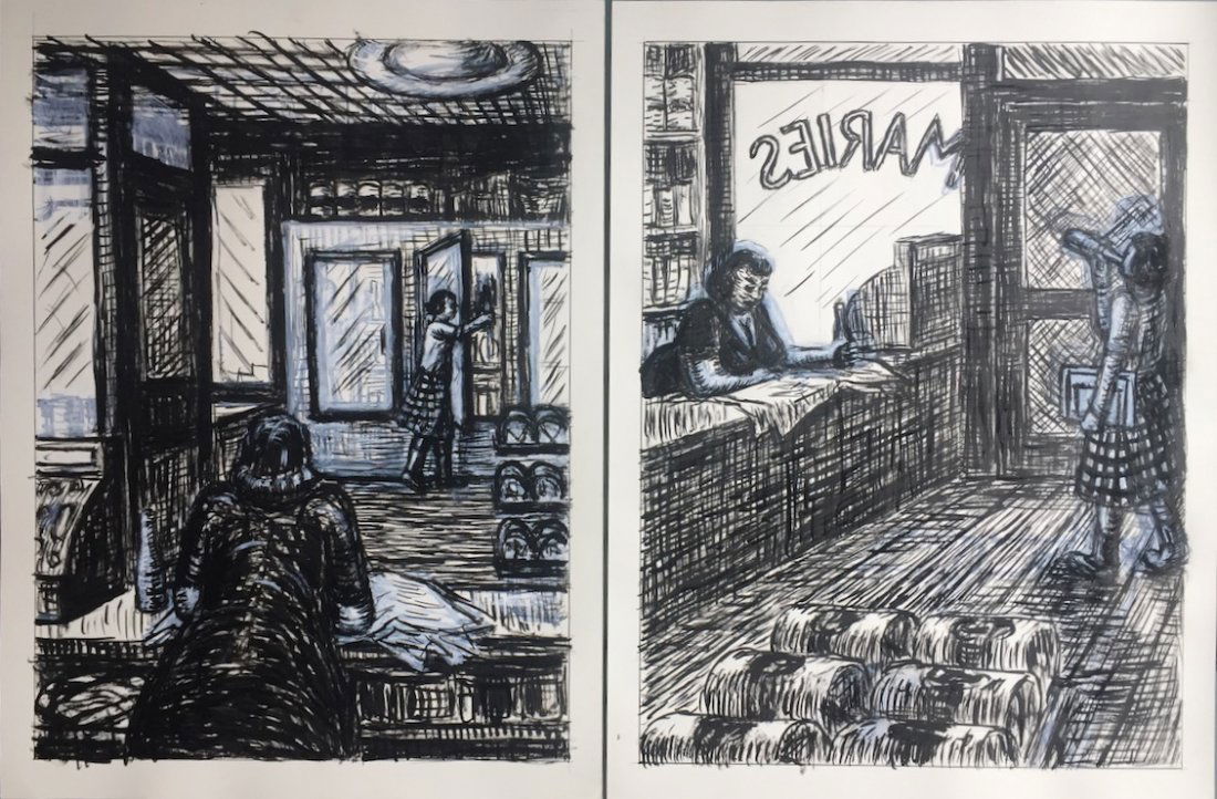 Origin Pulp Art Illustrations, Jerry Moriarty (1 of 4)