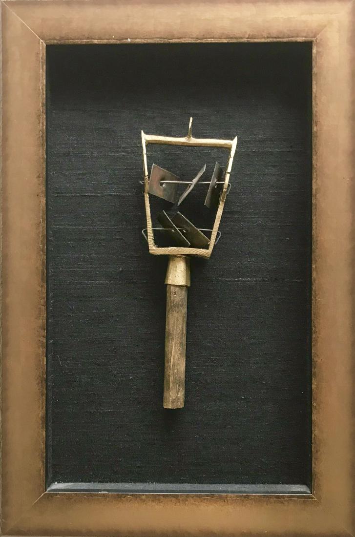 Framed Ceremonial Tribal Object (1 of 3)