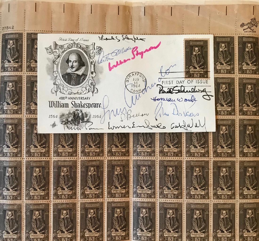 Autographs: Arthur Miller, Saul Bellow, Herman Wouk etc (1 of 3)