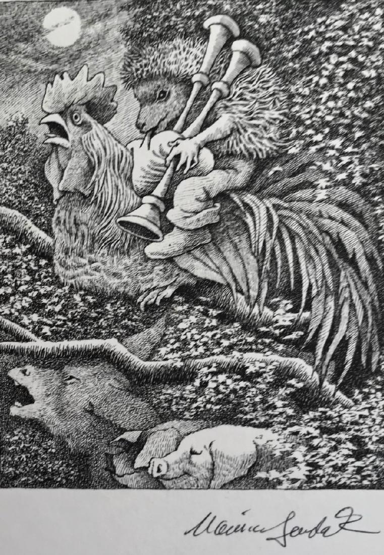 Hans My Hedgehog! Hand-Signed By Maurice Sendak 1973 (1 of 4)