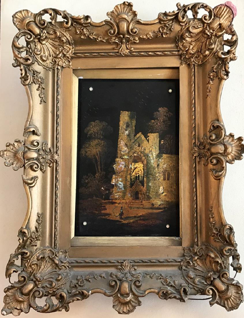 Continental School Oil Painting On Panel, 19th century (1 of 3)