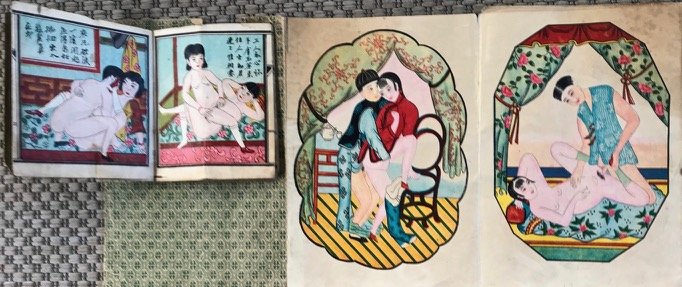 Chinese Erotic Shunga Pillow Books Early 1900 S 2 Apr 23 2018