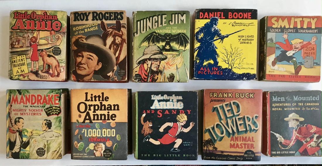 Big Little books Jungle Jim, Boone, Roy Rogers & More (1 of 3)