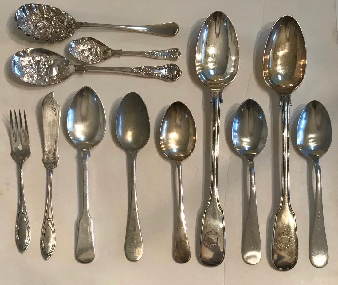 Collection of Flatware M.T. Wetzlar 800, Tuttle & More (1 of 4)