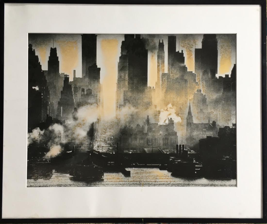 Silver Gelatin Print N.Y.C. Lower Manhattan (1 of 3)