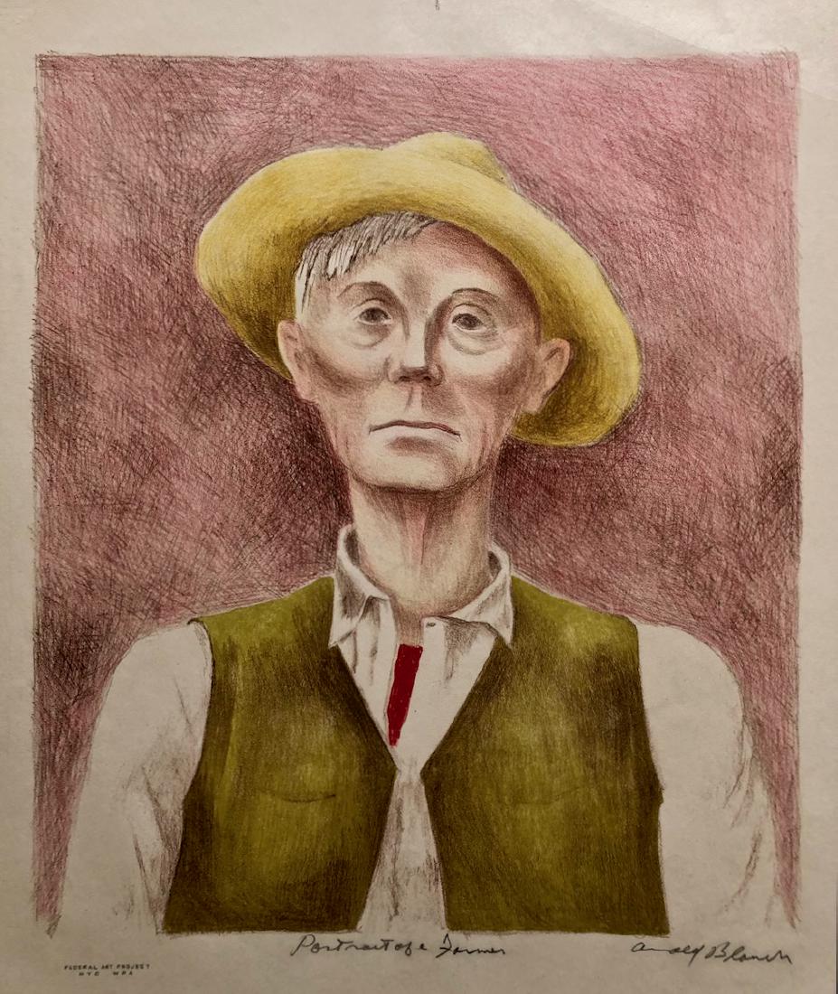 Arnold Blanch PORTRAIT OF A FARMER 1936 (1 of 6)