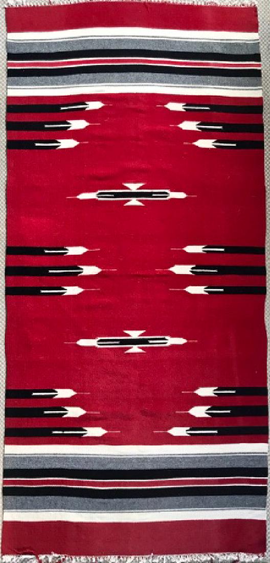 Navajo Indian Woven Rug Circa 1930s (1 of 3)