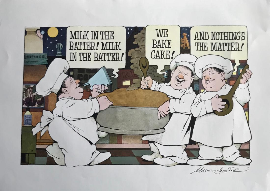 Night Kitchen Milk In The Batter Hand-Signed M. Sendak (1 of 3)