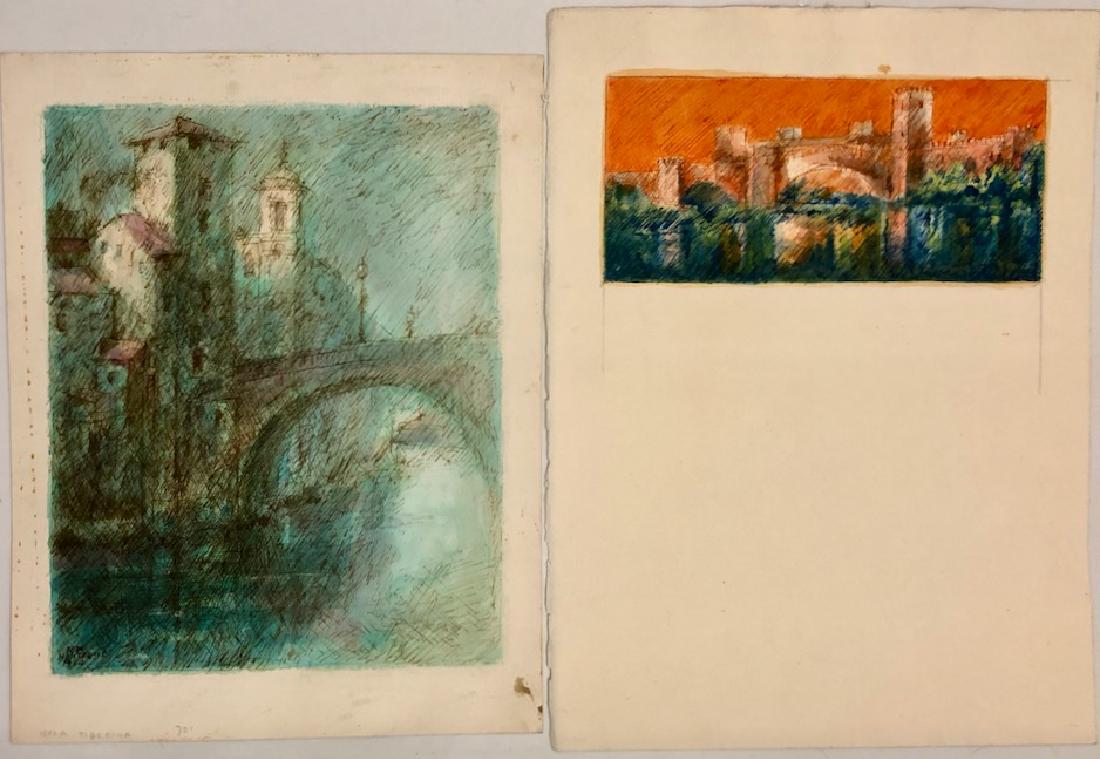 Beni Montresor Landscape Paintings Isola Tiberina (1 of 5)