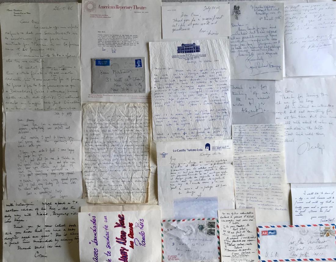 Handwritten Letters to Beni Montresor, Artist & Writers (1 of 7)