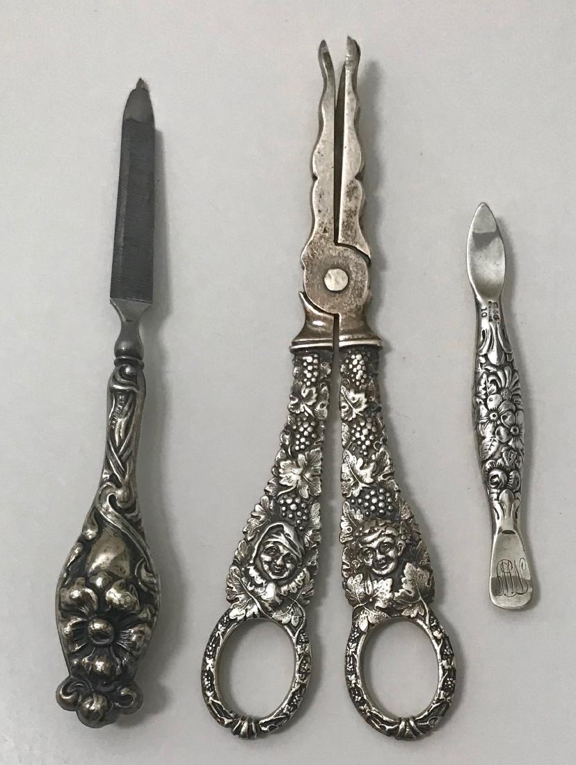 Antique Sterling Silver Vanity Items (1 of 3)