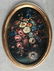 Floral Still Life Painting With Bird's Nest