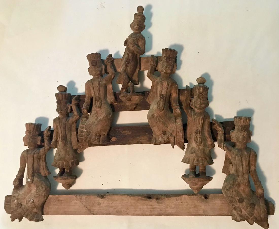 19th century Indian Temple Figural Arc, India (1 of 4)