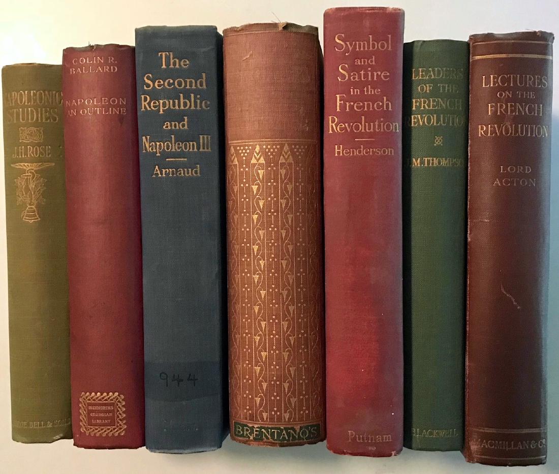 Antiquarian Books: Napoleon & French Revolution (1 of 5)