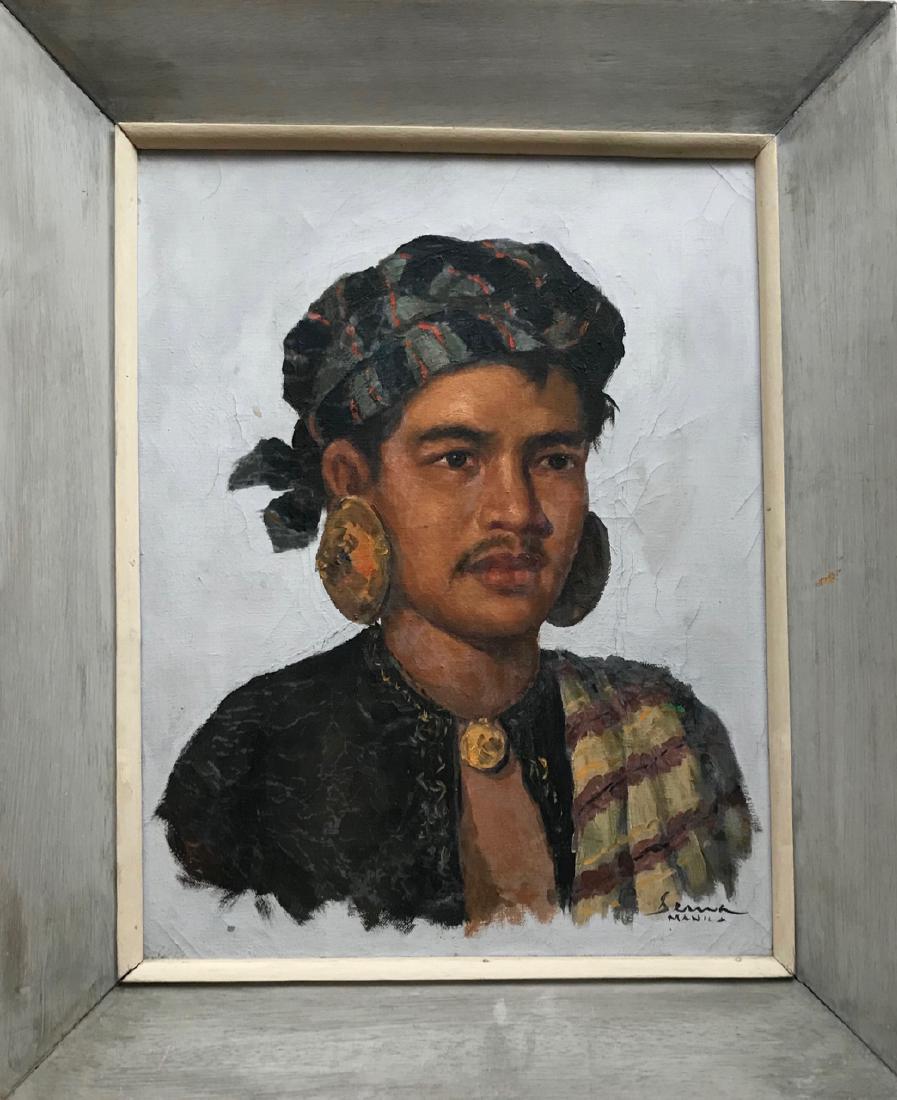 Serafin Serna (Filipino,1919-1979) Oil Painting (1 of 4)