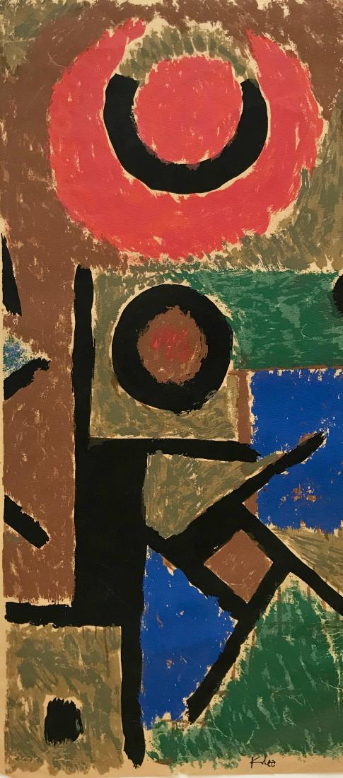 Paul Klee Abstract Silkscreen Circa 1938 (1 of 3)