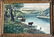 American River Landscape Painting With Cows, Carl Mutze