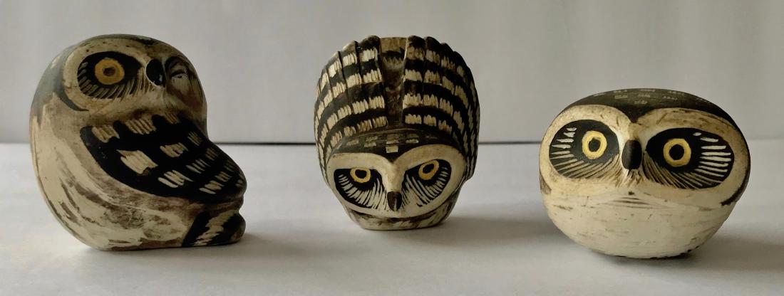 Gustavsberg Studio Art Pottery OWLS Sweden (1 of 4)