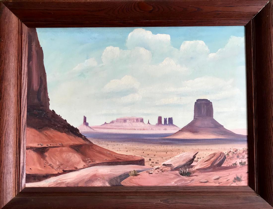 ROBERT DRAPER Monument Valley Southwest Painting (1 of 4)