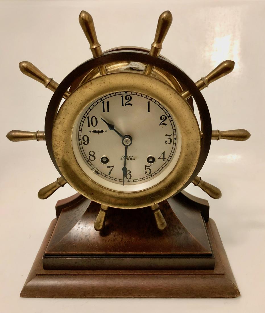 Chelsea SHIP'S BELL Yachtsman Mantle Clock (1 of 7)