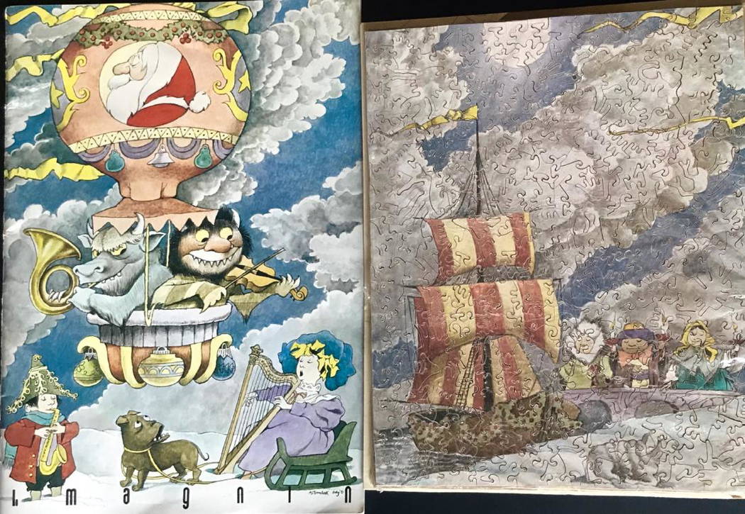 I. Magnin Maurice Sendak Christmas Catalog Jigsaw 1981 Aug 06, 2018