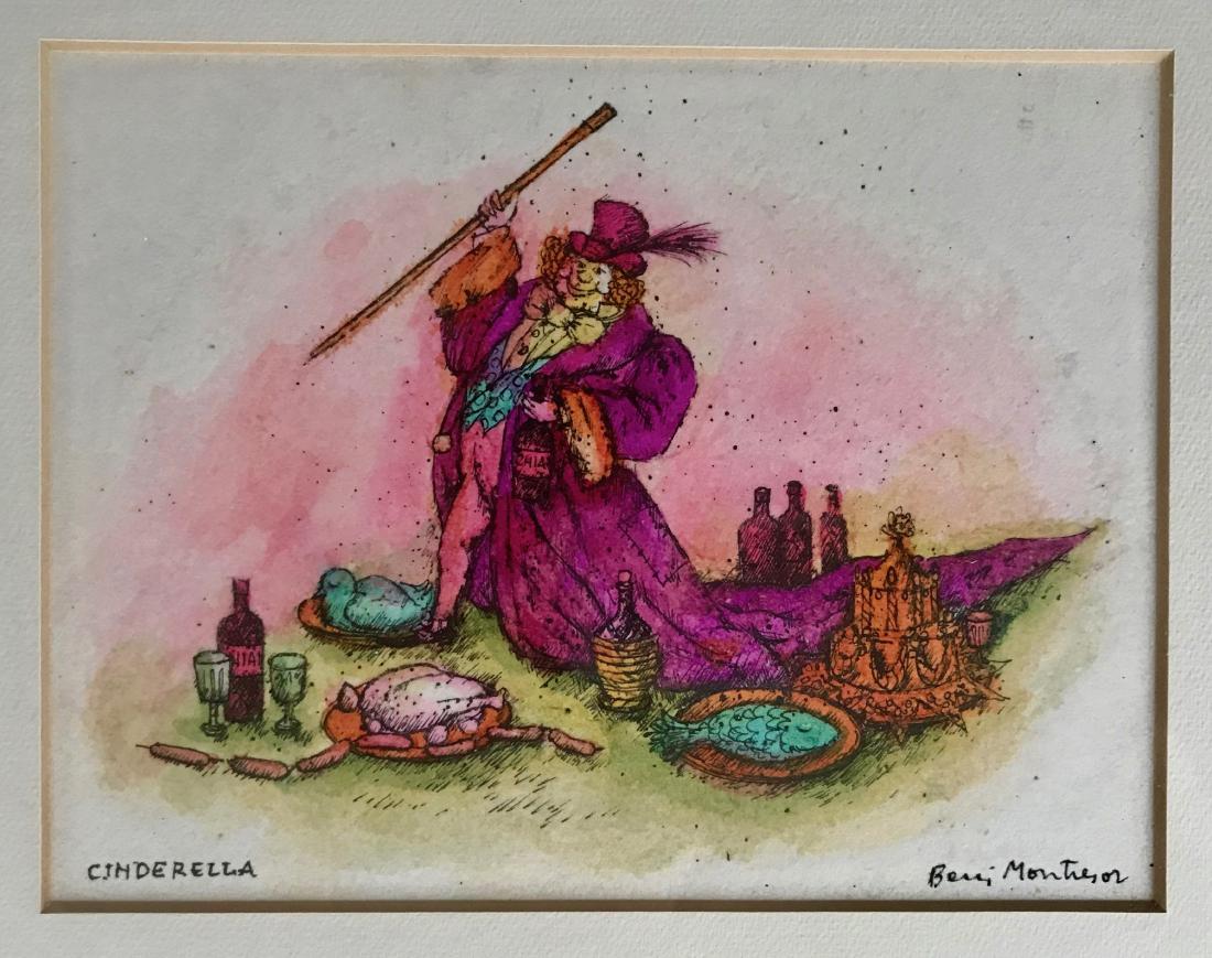 Beni Montresor Original Illustration CINDERELLA 1965 (1 of 5)