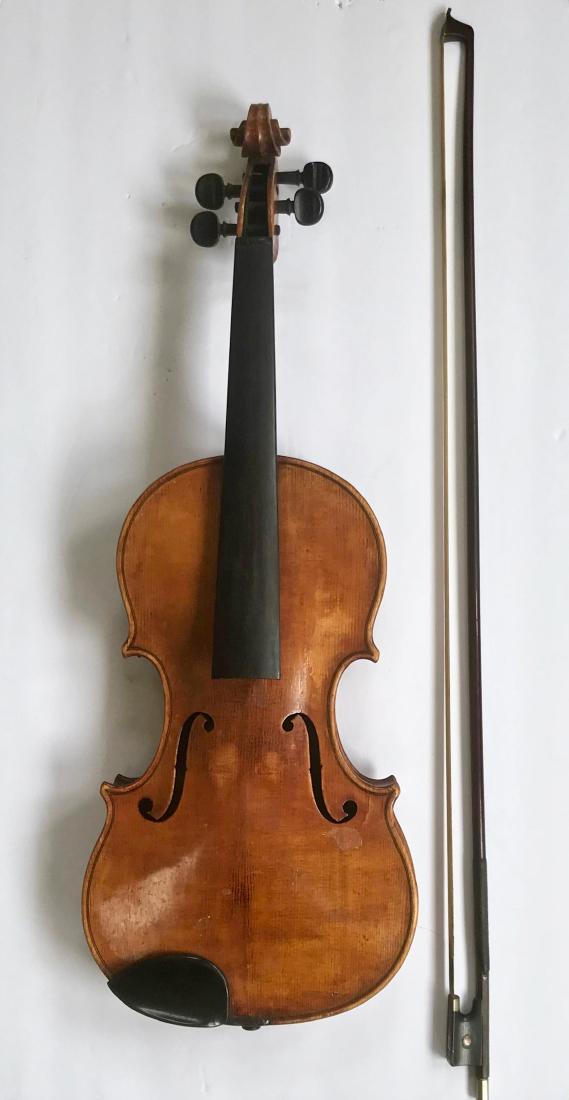 Julius Heberlein Amati Violin With Case Germany (1 of 8)