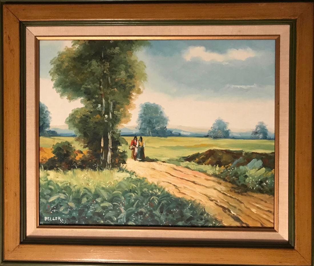 Spanish Countryside Landscape Painting Ignacio Beller (1 of 4)