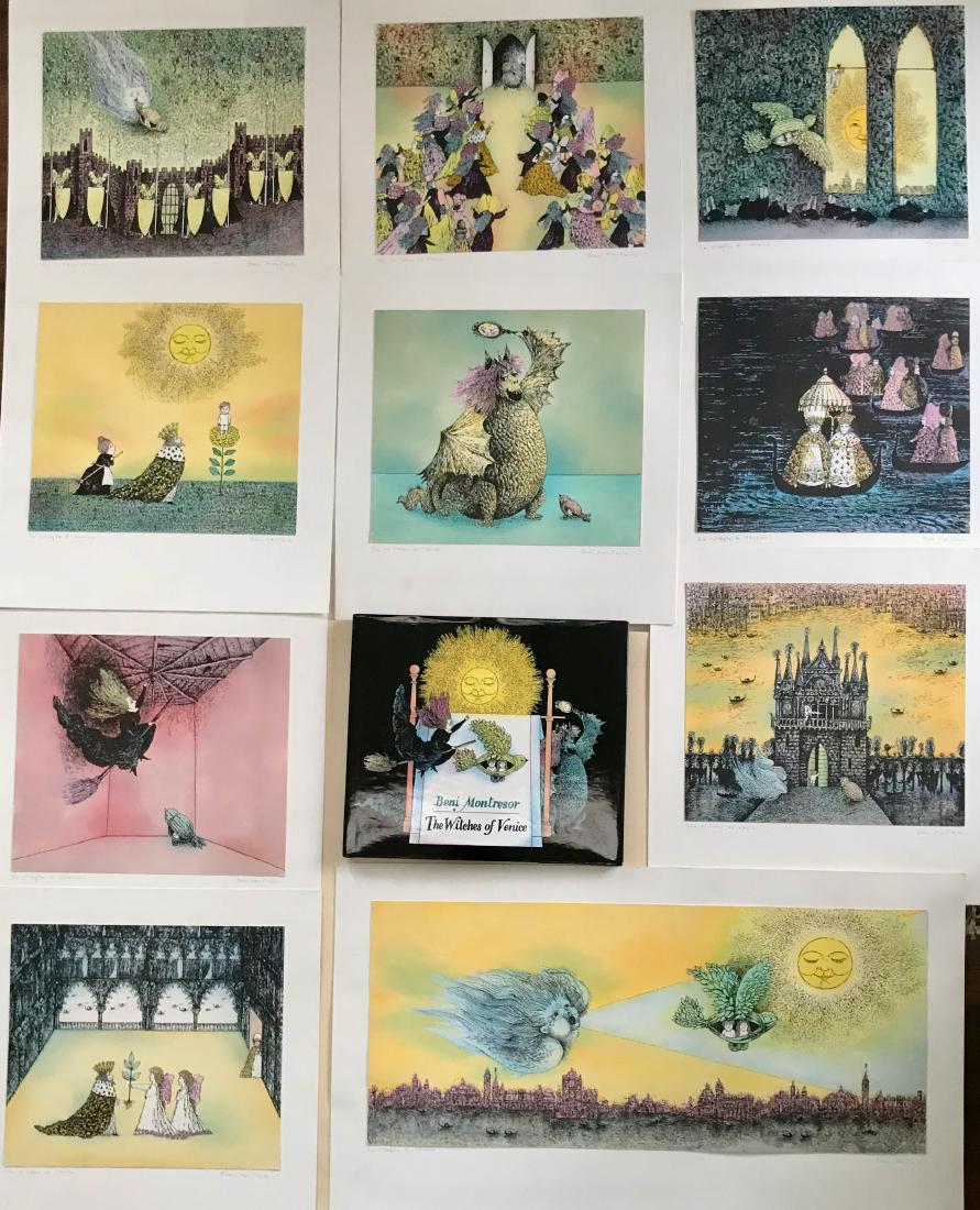 Witches Of Venice Watercolored Proofs  BENI MONTRESOR (1 of 14)