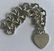 Tiffany & Co Sterling Heart Charm Chain Bracelet