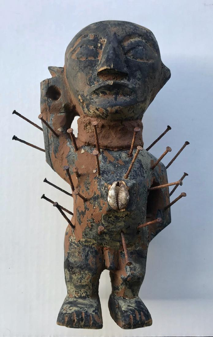 African Congo Nail Voodoo Power Fetish (1 of 2)
