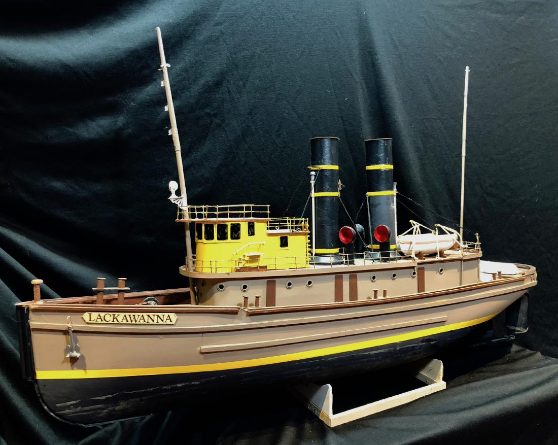 American Ship Boat Model Tugboat LACKAWANNA (1 of 7)