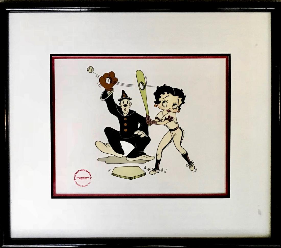 King Features Serigraph Cell Betty Boop, THE BABE, 1991 (1 of 4)