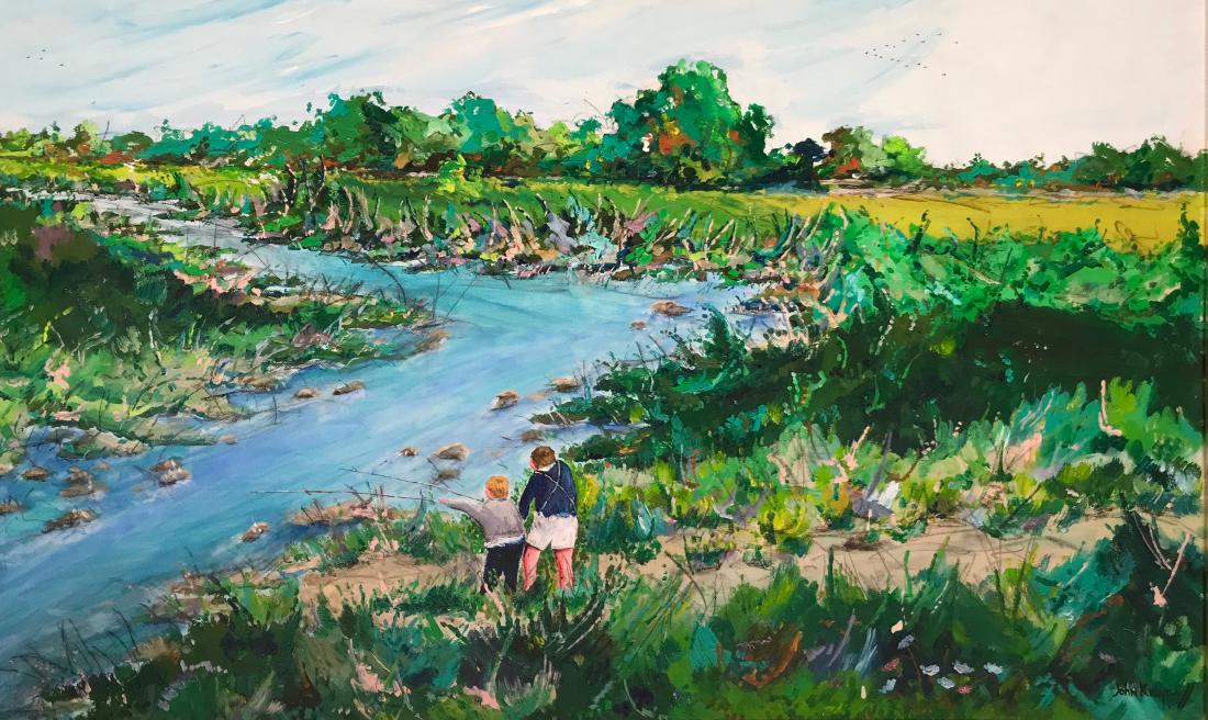 Hudson Valley Landscape Oil Painting JOHN KRUPPA (1 of 3)