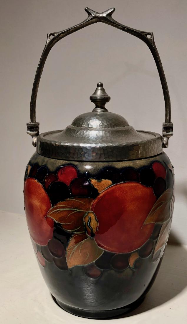 William Moorcroft Pomegranate Biscuit Barrel (1 of 5)