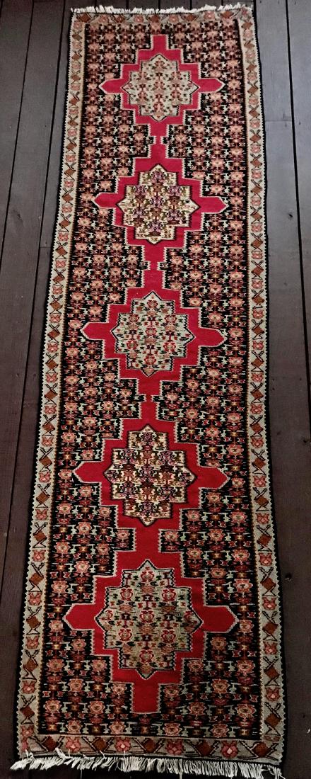 Semi-Antique Persian Handwoven Wool Runner Rug (1 of 2)