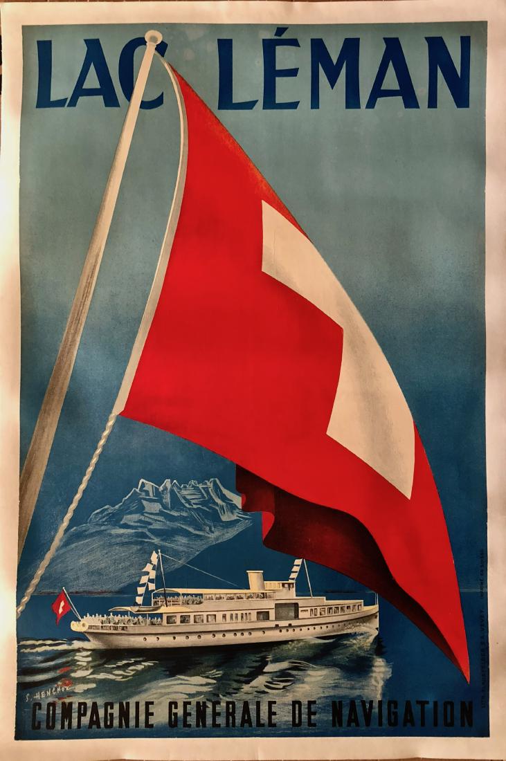 Le Man Compagne Navigation, S. Henchoz ca.1952 (1 of 4)