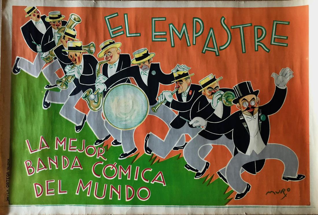 El EMPASTRE Spanish Advertising Music Poster (1 of 5)