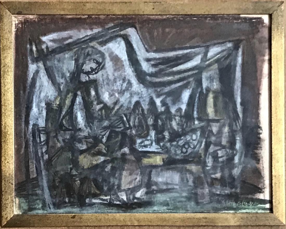 Samuel Marcus Adler (American, 1898-1979) Abstract (1 of 4)