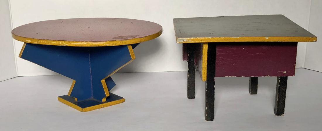 ADO Dutch Two Tables Furniture, Ko Verzuu Design, 1929 (1 of 3)