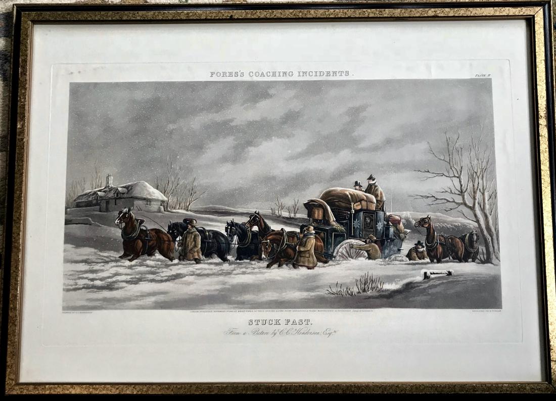 Fores’s Coaching Incidents STUCK FAST 1845 (1 of 3)